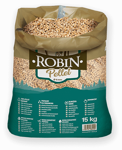 worek pelletu opałowego Robin do kupienia w Chodzieży lub sklepie internetowym